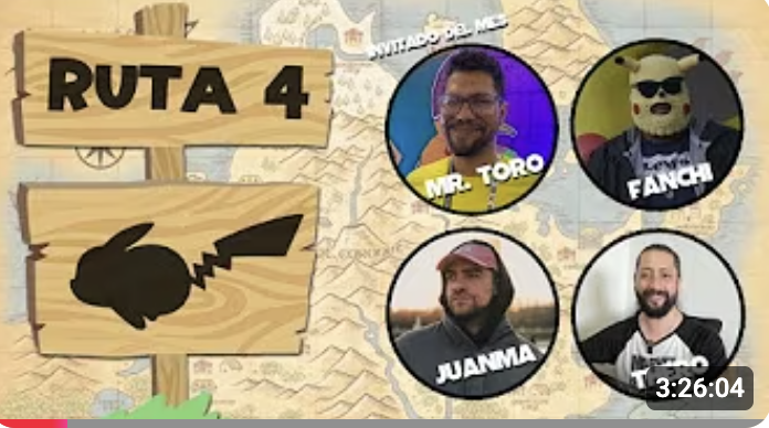 Ruta 4 Podcast mensual de Pokemon. Invitado Mitoairbender (Go Safari, Journey Together, Polemica+)