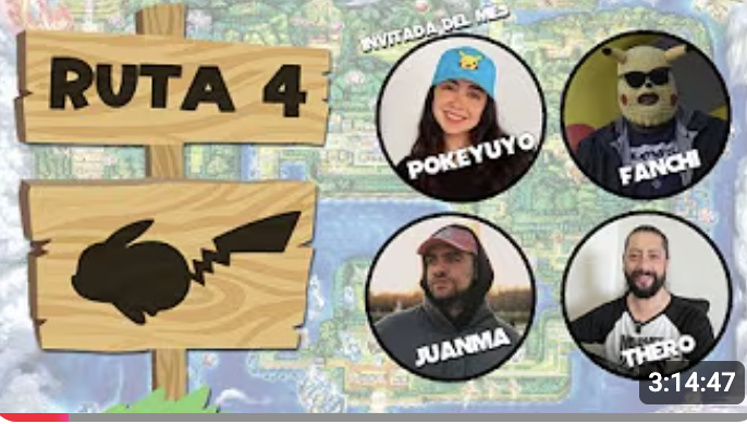 Ruta 4 Podcast Mensual de Pokemon. Invitada Pokeyuyo (Pokemon Day, Pokemon presents y mas!